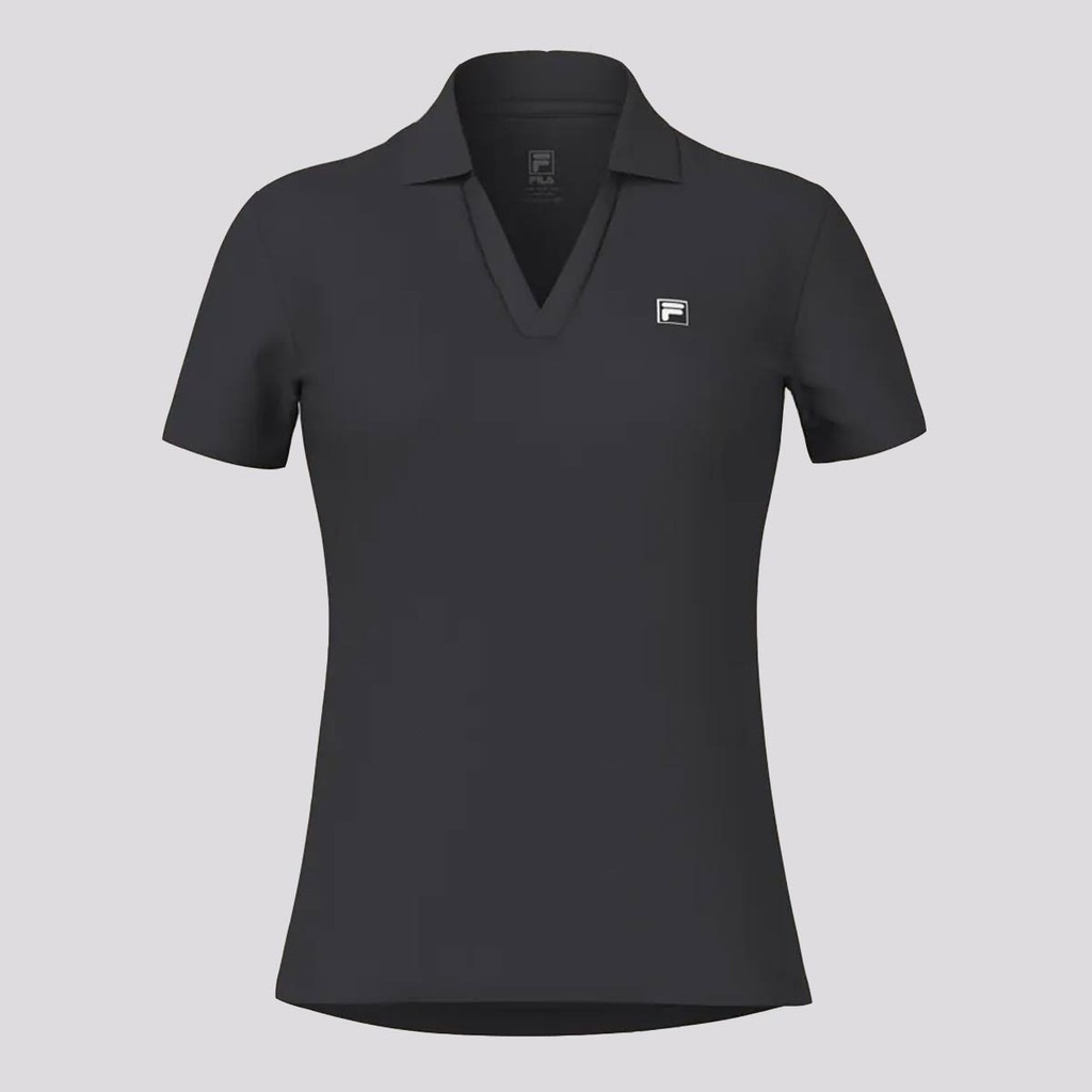 Polo Fila F-Box Tennis Basic Feminina Preto