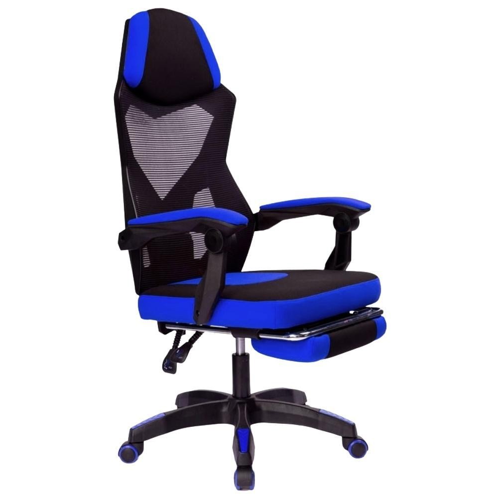 Cadeira de Escritório com Rodinha Fortt Verona Azul – CEGF01-A Cadeira de Escritório com Rodinha Fortt Verona Azul – CEGF01-A