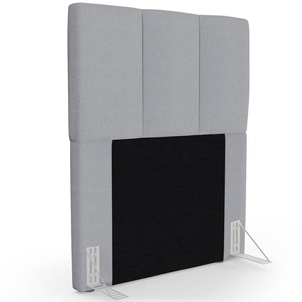 Cabeceira Cama Box Solteiro 90cm Pérola W01 Linho Cinza – Mpozenato Cabeceira Cama Box Solteiro 90cm Pérola W01 Linho Cinza – Mpozenato