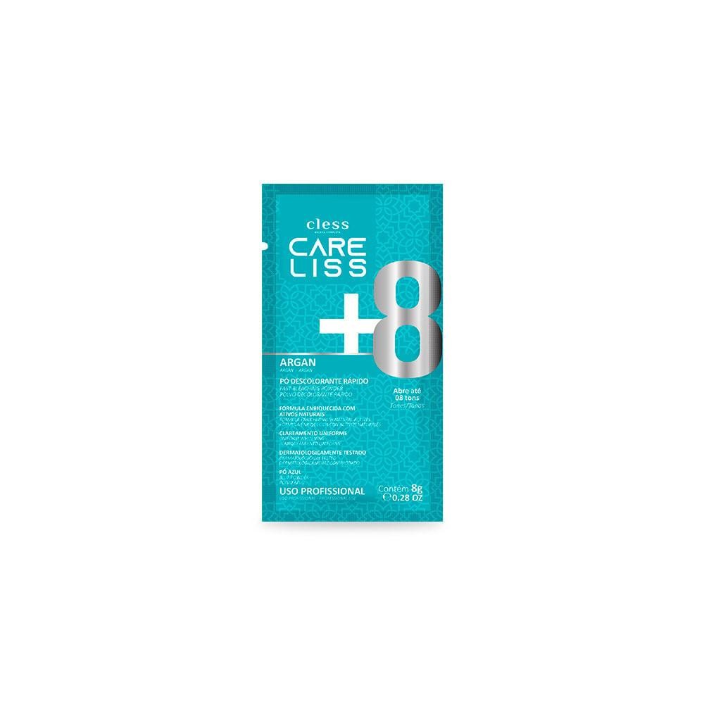 Care Liss Pó Descolorante Argan 8g Care Liss Pó Descolorante Argan 8g