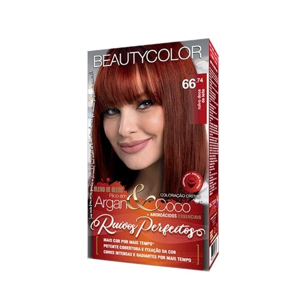 Tintura Beauty Color 66.74 Ruivo Doce De Leite Tintura Beauty Color 66.74 Ruivo Doce De Leite