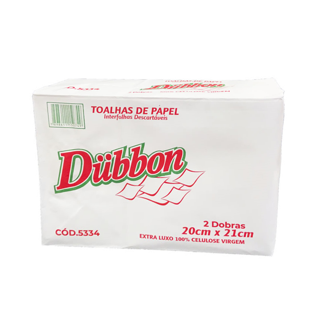 Papel Toalha Interfolha 02 Dobras Folha Simples Dubbon Ouroppel Papel Toalha Interfolha 02 Dobras Folha Simples Dubbon Ouroppel
