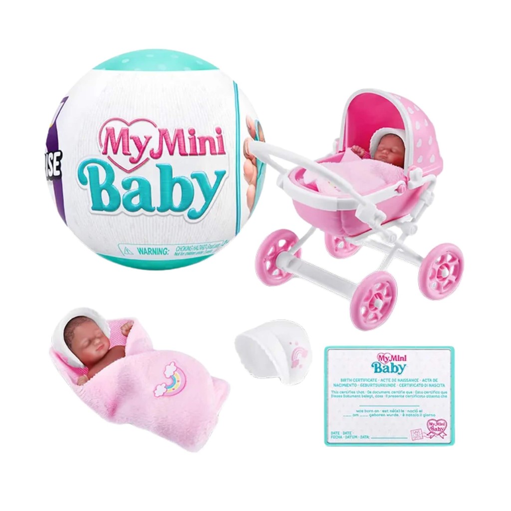 Brinquedo Infantil 5 Surprise My Mini Baby Candide – 77008 Brinquedo Infantil 5 Surprise My Mini Baby Candide – 77008