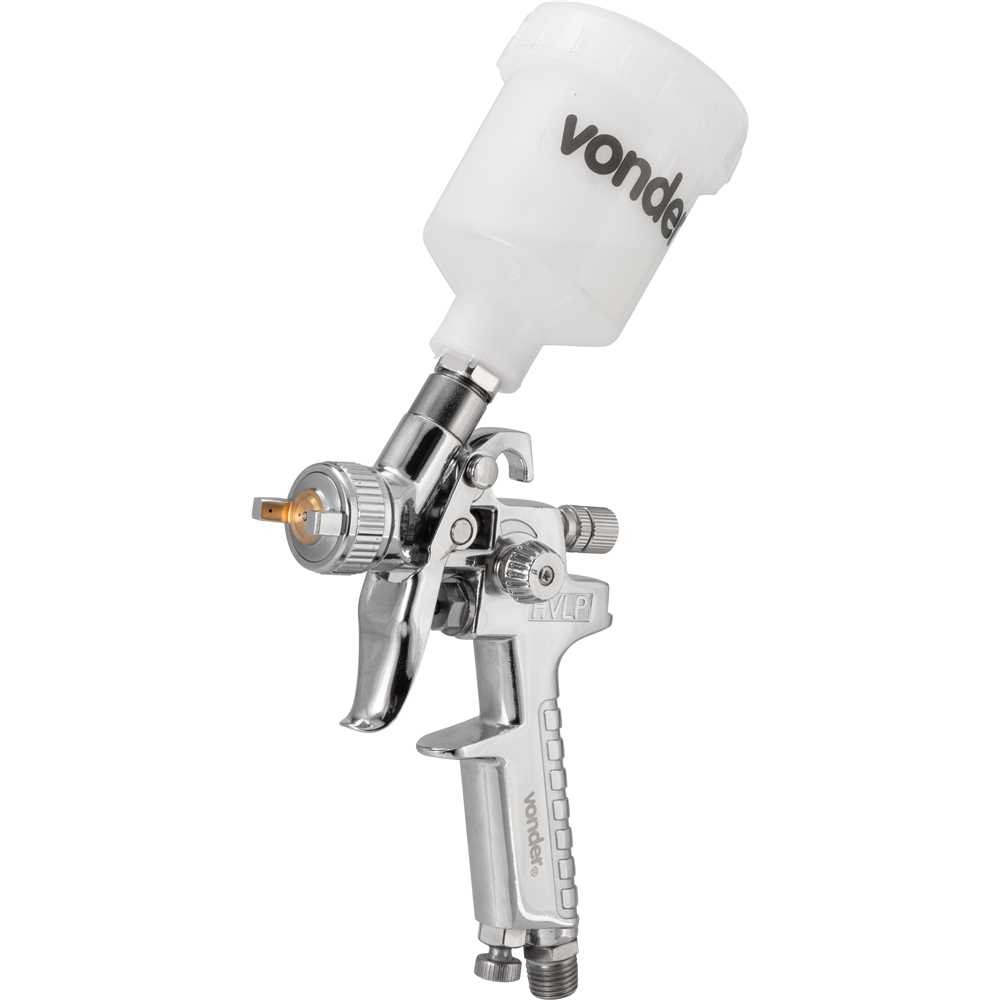 Pistola Precisão Tipo Gravidade PGV125 Vonder Pistola Precisão Tipo Gravidade PGV125 Vonder
