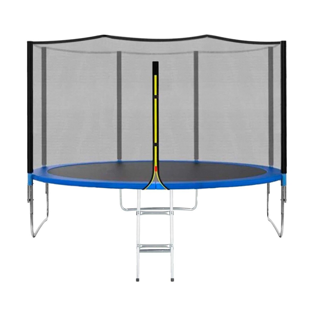 Cama Elástica 244cm com Rede e Proteção Diâmetro 6 Pés Cama Elástica 244cm com Rede e Proteção Diâmetro 6 Pés