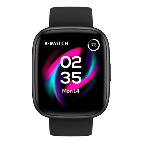 Relógio Smartwatch Inteligente Tela Full X Watch Preto Xswuqpi001 Relógio Smartwatch Inteligente Tela Full X Watch Preto Xswuqpi001