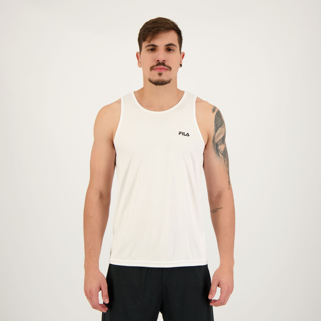 Regata Fila Basic Sports Polygin Branco Regata Fila Basic Sports Polygin Branco