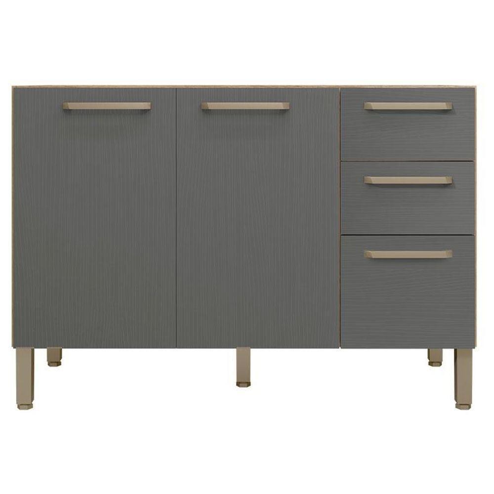 Balcão De Pia Mad Versalhes 120 Cm Freijó Gris – Kits Paraná Balcão De Pia Mad Versalhes 120 Cm Freijó Gris – Kits Paraná