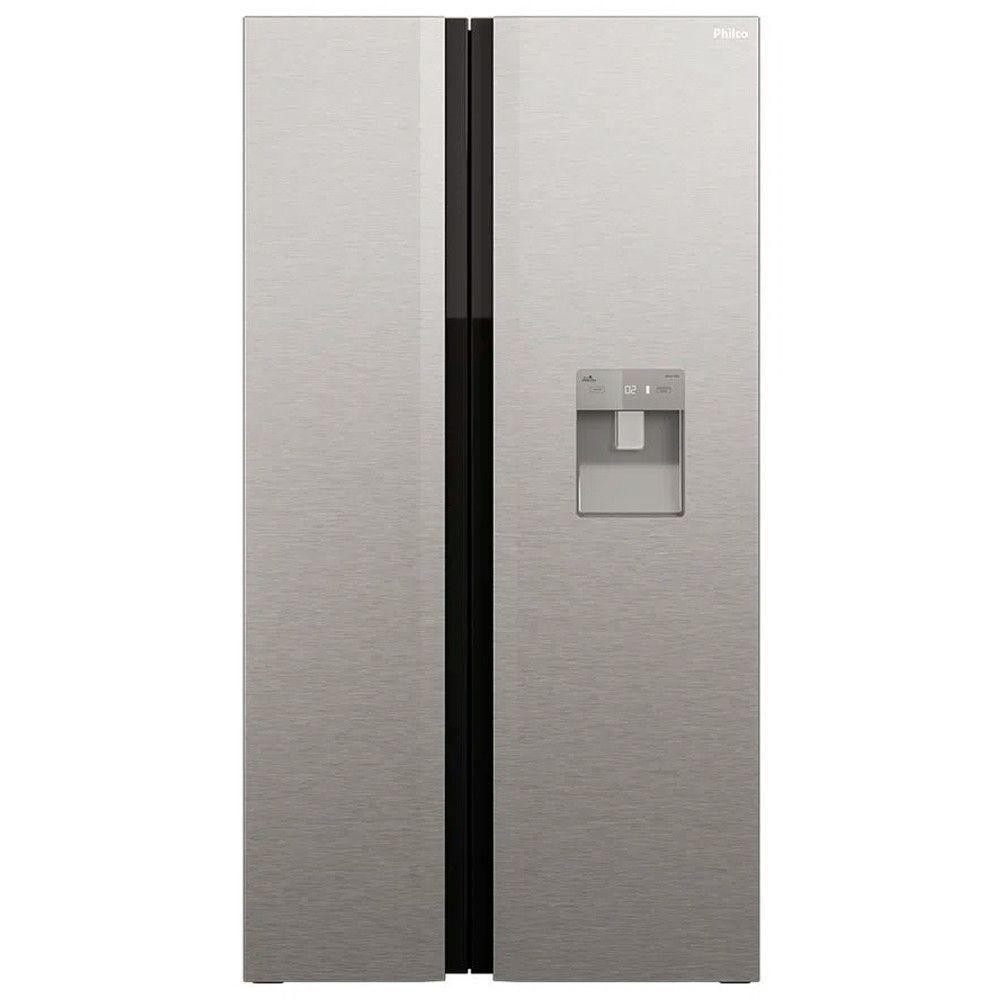 Refrigerador Side By Side Philco 486L Inox Eco Inverter PRF504ID 110V Refrigerador Side By Side Philco 486L Inox Eco Inverter PRF504ID 110V