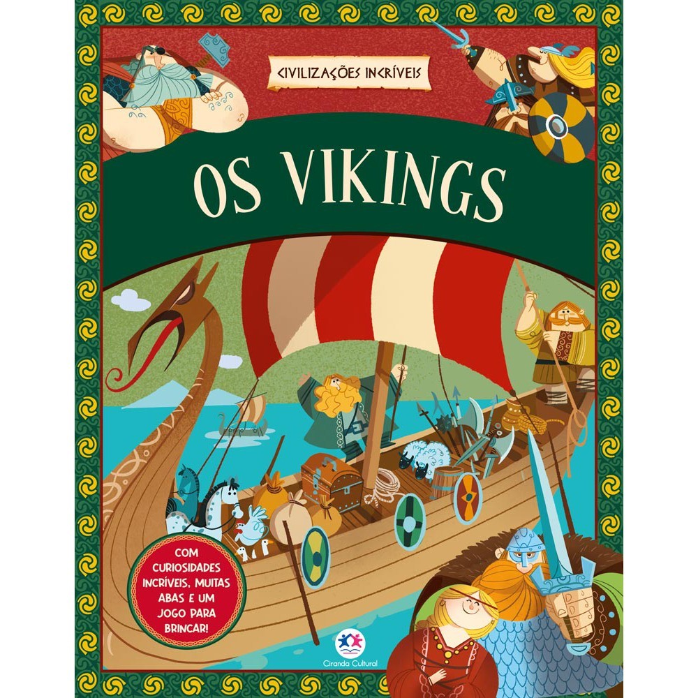 Livro Civilizações Incríveis – Os Vikings Livro Civilizações Incríveis – Os Vikings