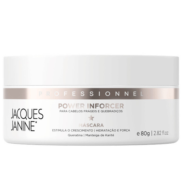 Máscara Tratamento de Hidratação Power Inforcer Jacques Janine 80g Máscara Tratamento de Hidratação Power Inforcer Jacques Janine 80g