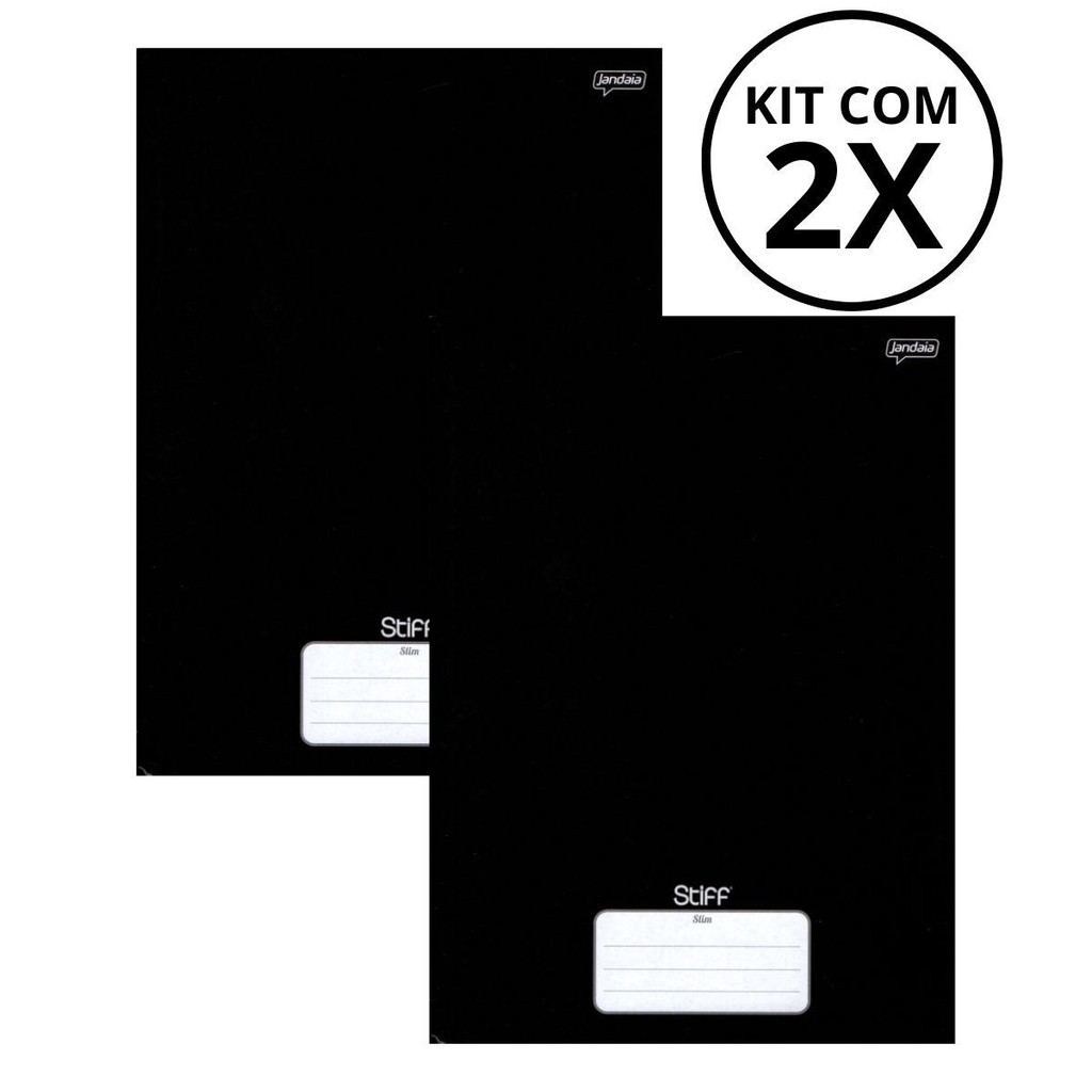 Kit Com 2 Caderno Brochura 96 Fls Pautado Capa Dura – Stiff Kit Com 2 Caderno Brochura 96 Fls Pautado Capa Dura – Stiff