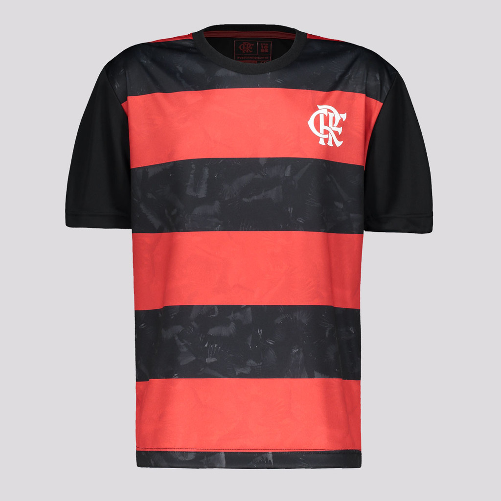 Camisa Flamengo Torcer Infantil Preta Camisa Flamengo Torcer Infantil Preta