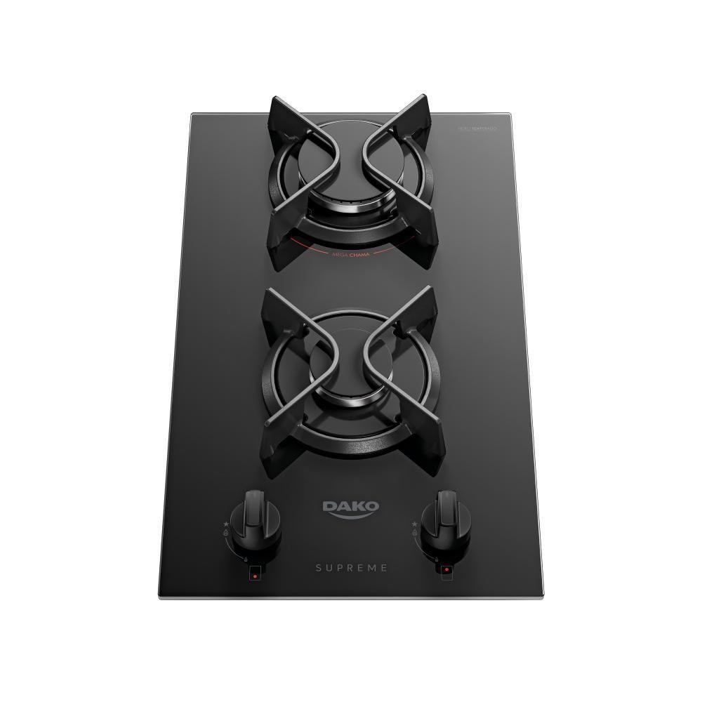 Cooktop 2 Bocas Com Mesa De Vidro Dako Supreme Bivolt Cooktop 2 Bocas Com Mesa De Vidro Dako Supreme Bivolt
