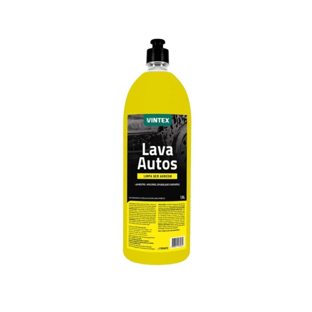 Lava Autos Vintex 1,5l Concentrado Neutro Shampoo Automotivo Lava Autos Vintex 1,5l Concentrado Neutro Shampoo Automotivo
