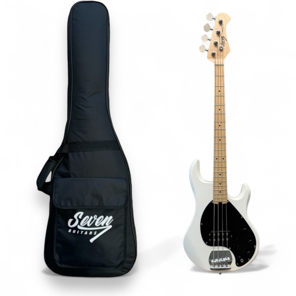 ContraBaixo Seven SBM 47 – 4 Cordas WH Branco C/Bag ContraBaixo Seven SBM 47 – 4 Cordas WH Branco C/Bag