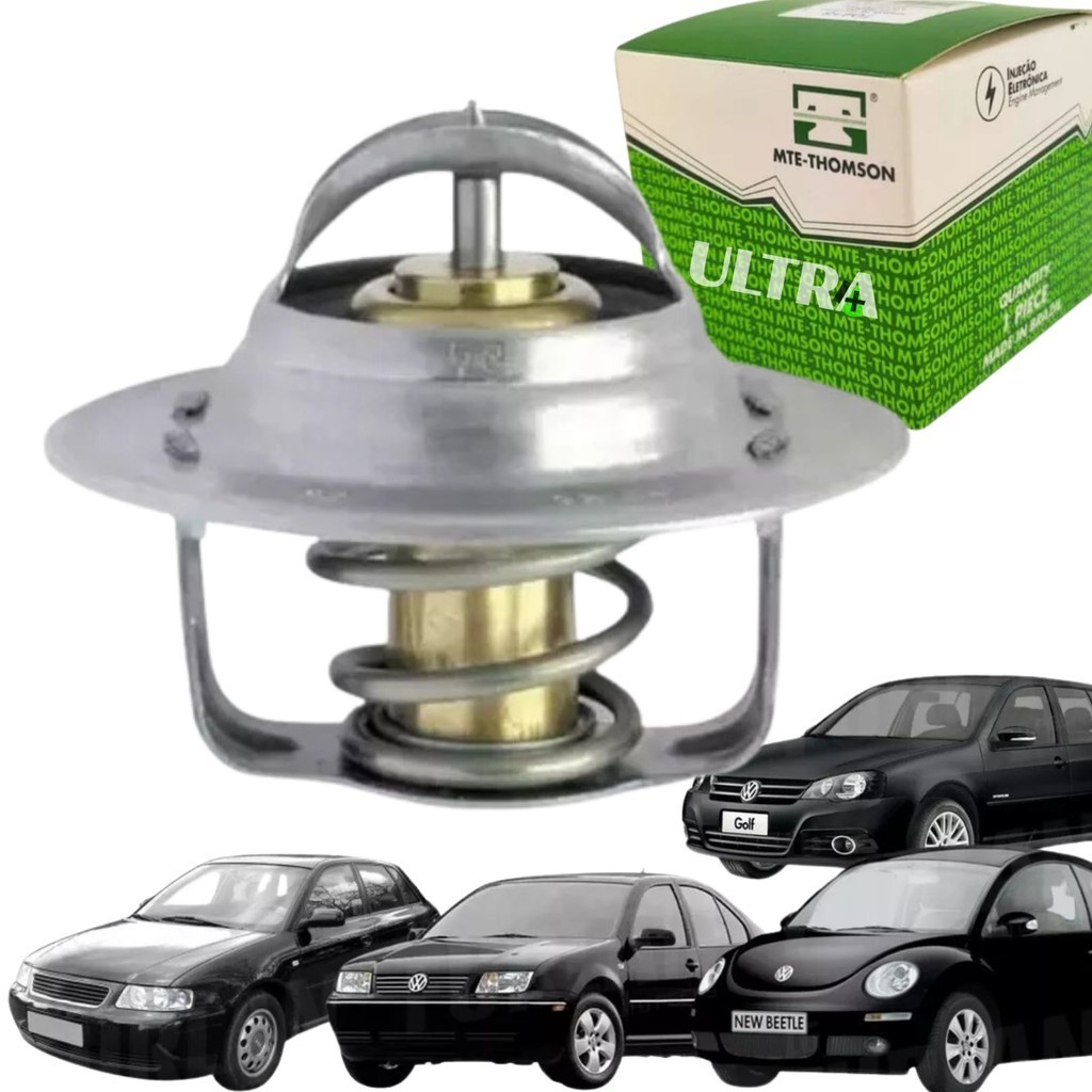 Válvula Termostática Audi A3 / S3 / TT – Volkswagne Golf / Bora / New Beetle / Passat / Polo – 1.6 1.8 2.0 – 1997 a Válvula Termostática Audi A3 / S3 / TT – Volkswagne Golf / Bora / New Beetle / Passat / Polo – 1.6 1.8 2.0 – 1997 a