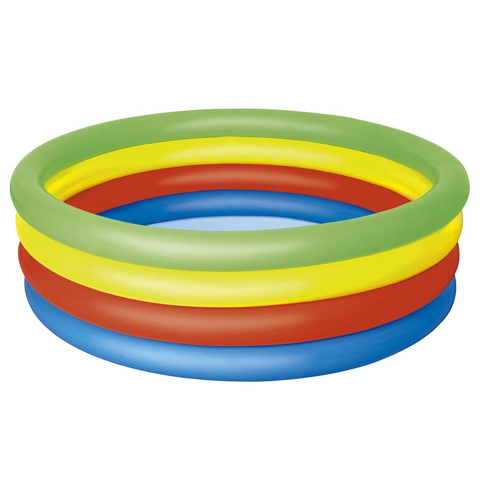 Piscina Arco-iris Inflável Redonda 157x46cm 550 Litros Mor Piscina Arco-iris Inflável Redonda 157x46cm 550 Litros Mor