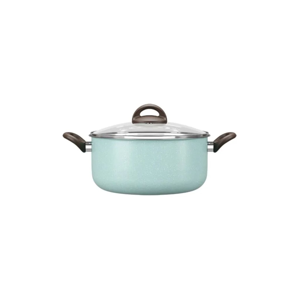Caçarola com Tampa 20cm 2,65L Revestimento Antiaderente Ceramic Life Verde Suprema Brinox – 7245/363 Caçarola com Tampa 20cm 2,65L Revestimento Antiaderente Ceramic Life Verde Suprema Brinox – 7245/363