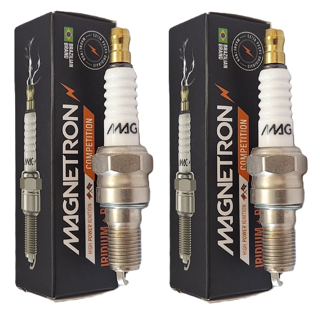 Kit Velas Iridium Cb 500 Antiga 1998-2003 (2 Unidades) Magnetron Kit Velas Iridium Cb 500 Antiga 1998-2003 (2 Unidades) Magnetron
