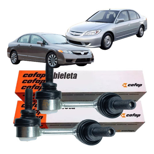 Par Bieleta Original Cofap Civic 1.8 16v / 2.0 16v : 2006 2007 2008 2009 2010 2011 Par Bieleta Original Cofap Civic 1.8 16v / 2.0 16v : 2006 2007 2008 2009 2010 2011