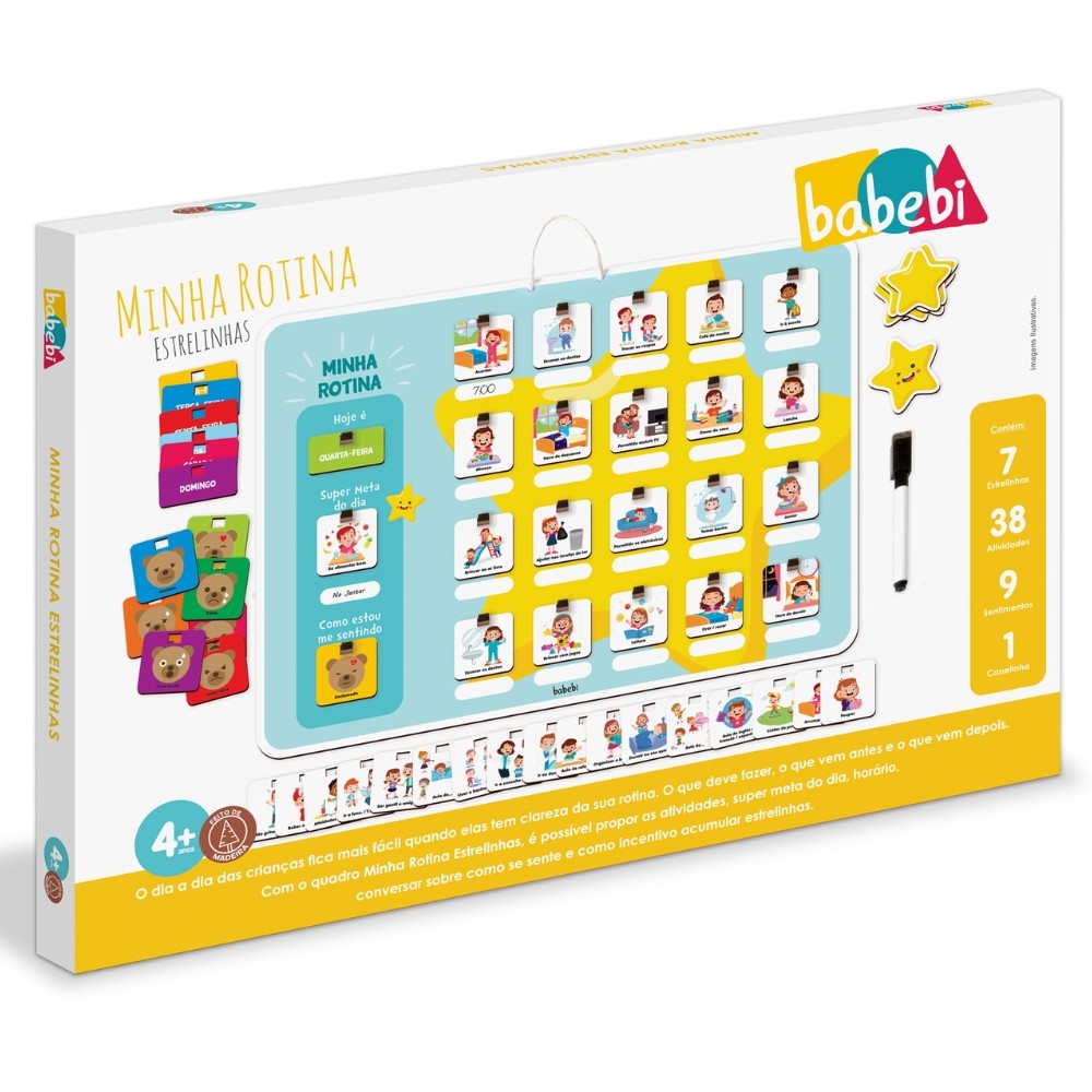QUADRO MINHA ROTINA ESTRELINHAS BABEBI EDUCATIVO MESA MDF MADEIRA ATIVIDADES BRINQUEDO TAREFAS DIA A QUADRO MINHA ROTINA ESTRELINHAS BABEBI EDUCATIVO MESA MDF MADEIRA ATIVIDADES BRINQUEDO TAREFAS DIA A