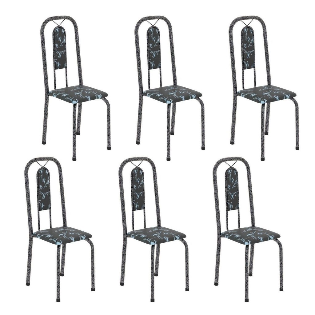 Cadeiras para Sala de Jantar 6 Unidades Lívia Cadeiras para Sala de Jantar 6 Unidades Lívia