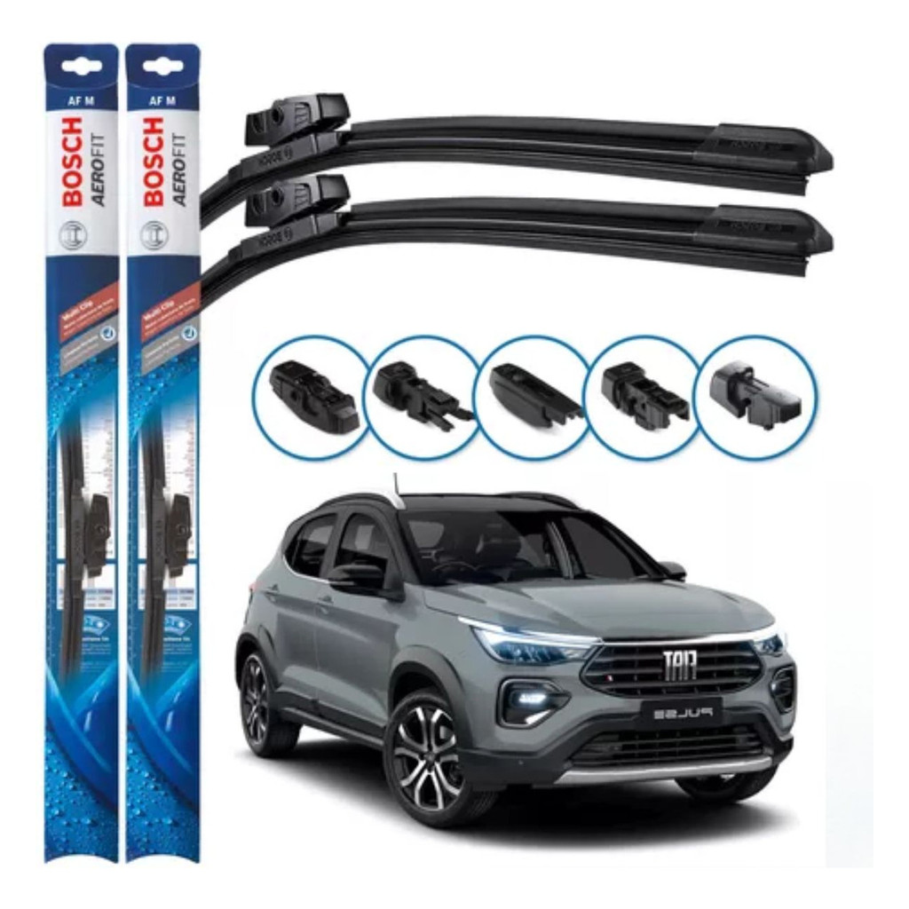 Jogo Palheta Limpador Multiclip Bosch Fiat Pulse 2022 A 2024 Jogo Palheta Limpador Multiclip Bosch Fiat Pulse 2022 A 2024