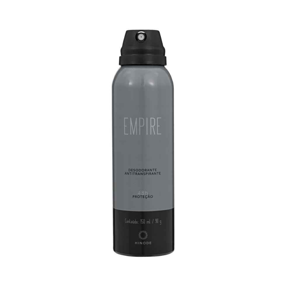 Desodorante Aerossol Antitranspirante Empire Hinode 150ml Desodorante Aerossol Antitranspirante Empire Hinode 150ml