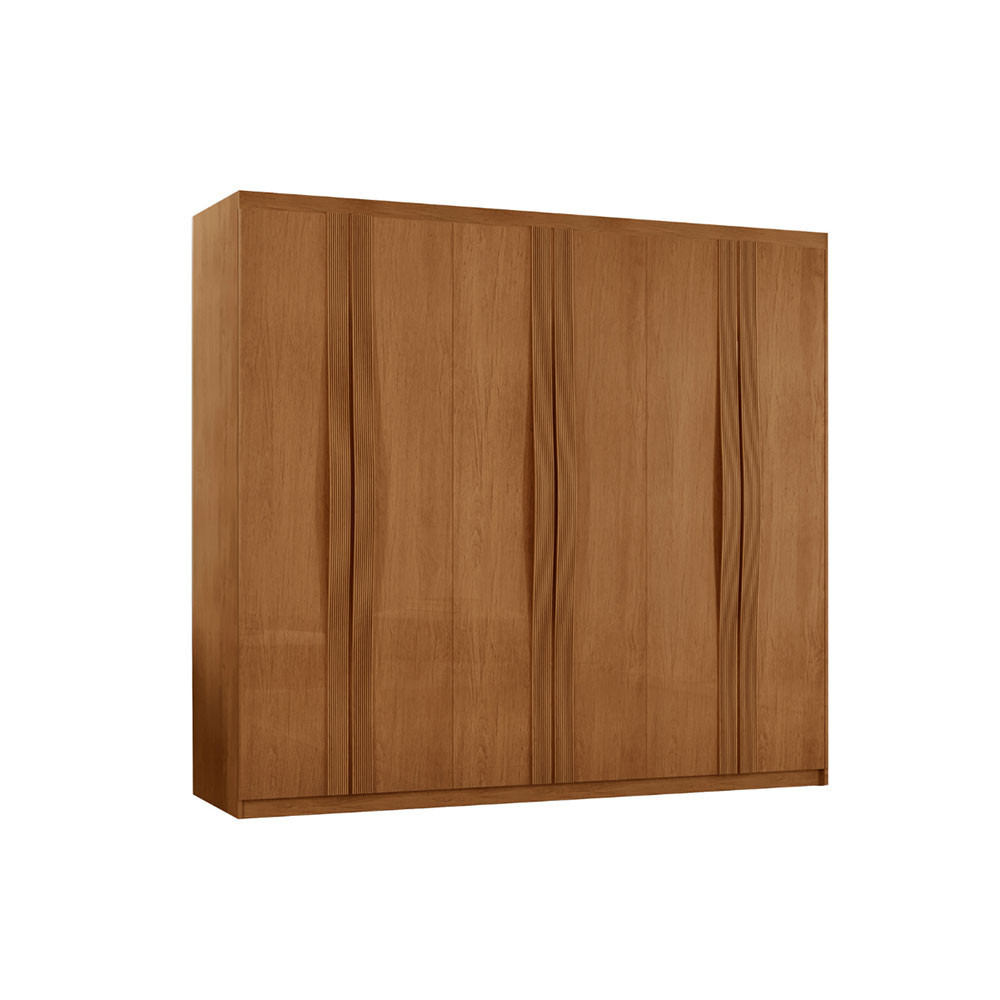Guarda Roupa Casal Dunas MDF 6 Portas e 2 Gavetas Moderna