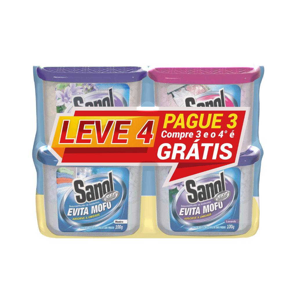 EVITA MOFO SEC LEVE 4 PAGUE 3 100G SANOL EVITA MOFO SEC LEVE 4 PAGUE 3 100G SANOL