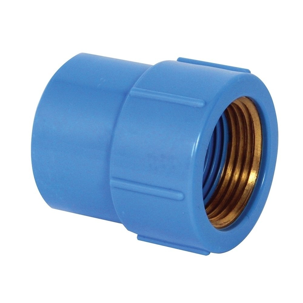 Luva Soldável Krona com Bucha Latão 25×3/4 Azul – Embalagem com 20 Unidades Luva Soldável Krona com Bucha Latão 25×3/4 Azul – Embalagem com 20 Unidades