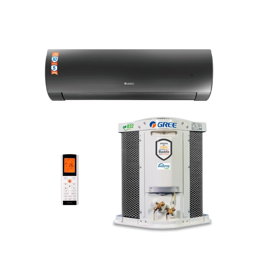 Ar Condicionado Split Inverter Hi Wall Gree G-Diamond 9000 BTUs Quente/Frio GWH09ACA-D6DNA1A – 220V Ar Condicionado Split Inverter Hi Wall Gree G-Diamond 9000 BTUs Quente/Frio GWH09ACA-D6DNA1A – 220V