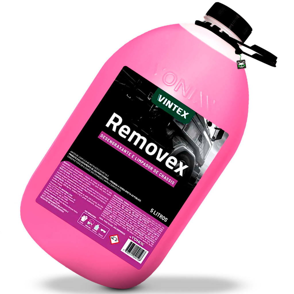 Desengraxante Removex Limpa Chassi Motor Remove Graxa Óleo Limpeza Pesada 5L Vintex Vonixx Desengraxante Removex Limpa Chassi Motor Remove Graxa Óleo Limpeza Pesada 5L Vintex Vonixx