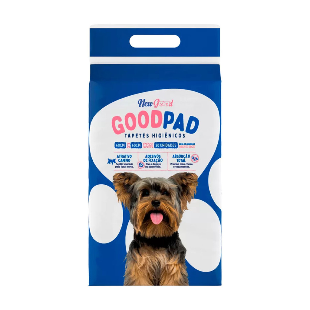 Tapete Higiênico PetLike Good Pad 60x60cm com 30 Unidades Tapete Higiênico PetLike Good Pad 60x60cm com 30 Unidades