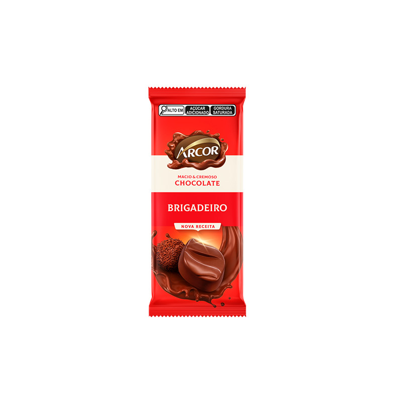 Chocolate Brigadeiro Arcor 80g Chocolate Brigadeiro Arcor 80g