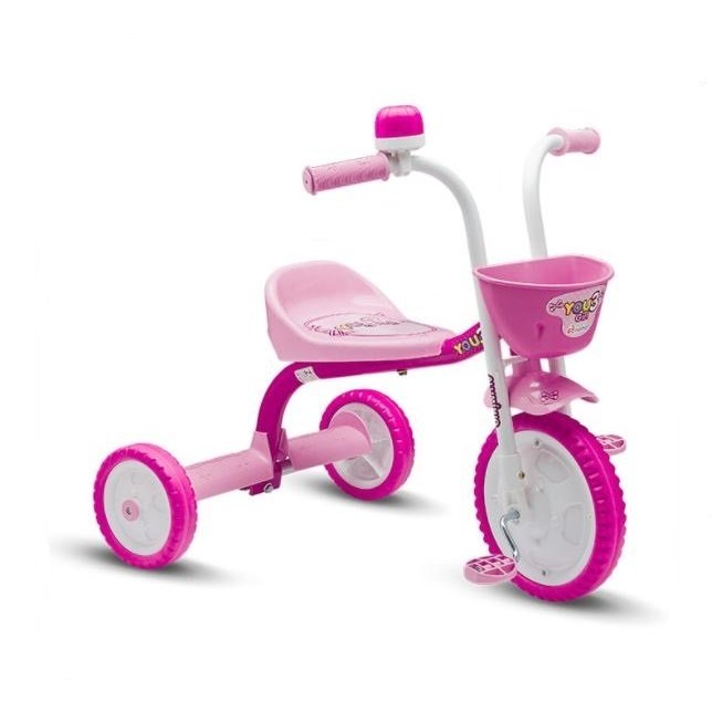Triciclo Infantil Menina Nathor – You 3 Girl – Alumínio Triciclo Infantil Menina Nathor – You 3 Girl – Alumínio