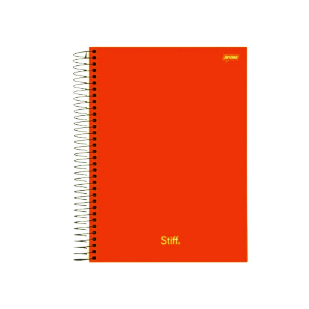 Caderno 10 Matérias Universitário Stiff – Jandaia CAPA:LARANJA Caderno 10 Matérias Universitário Stiff – Jandaia CAPA:LARANJA