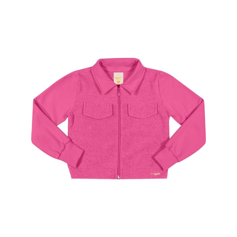 Jaqueta Menina Moletom Flanelada – Angerô Jaqueta Menina Moletom Flanelada – Angerô