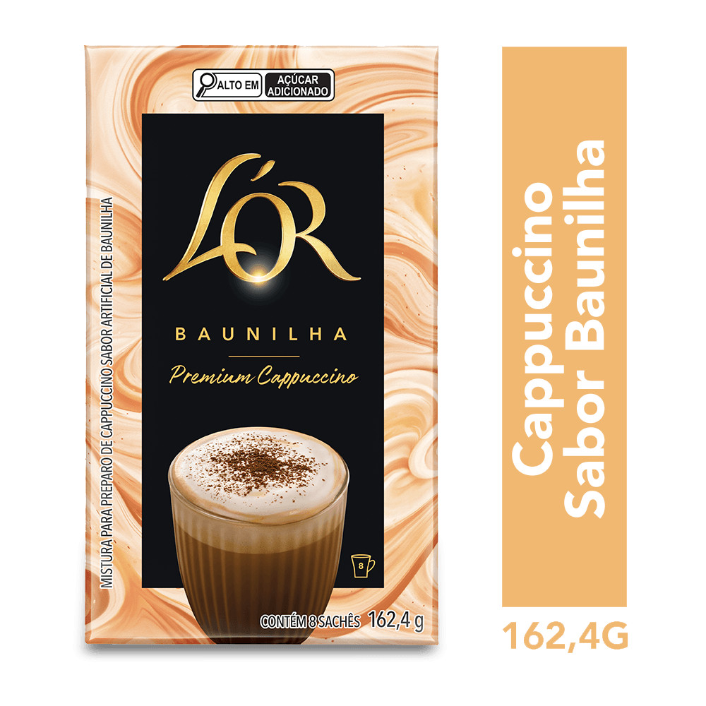 Cappuccino Premium L’OR Baunilha 8 uni. Cappuccino Premium L’OR Baunilha 8 uni.
