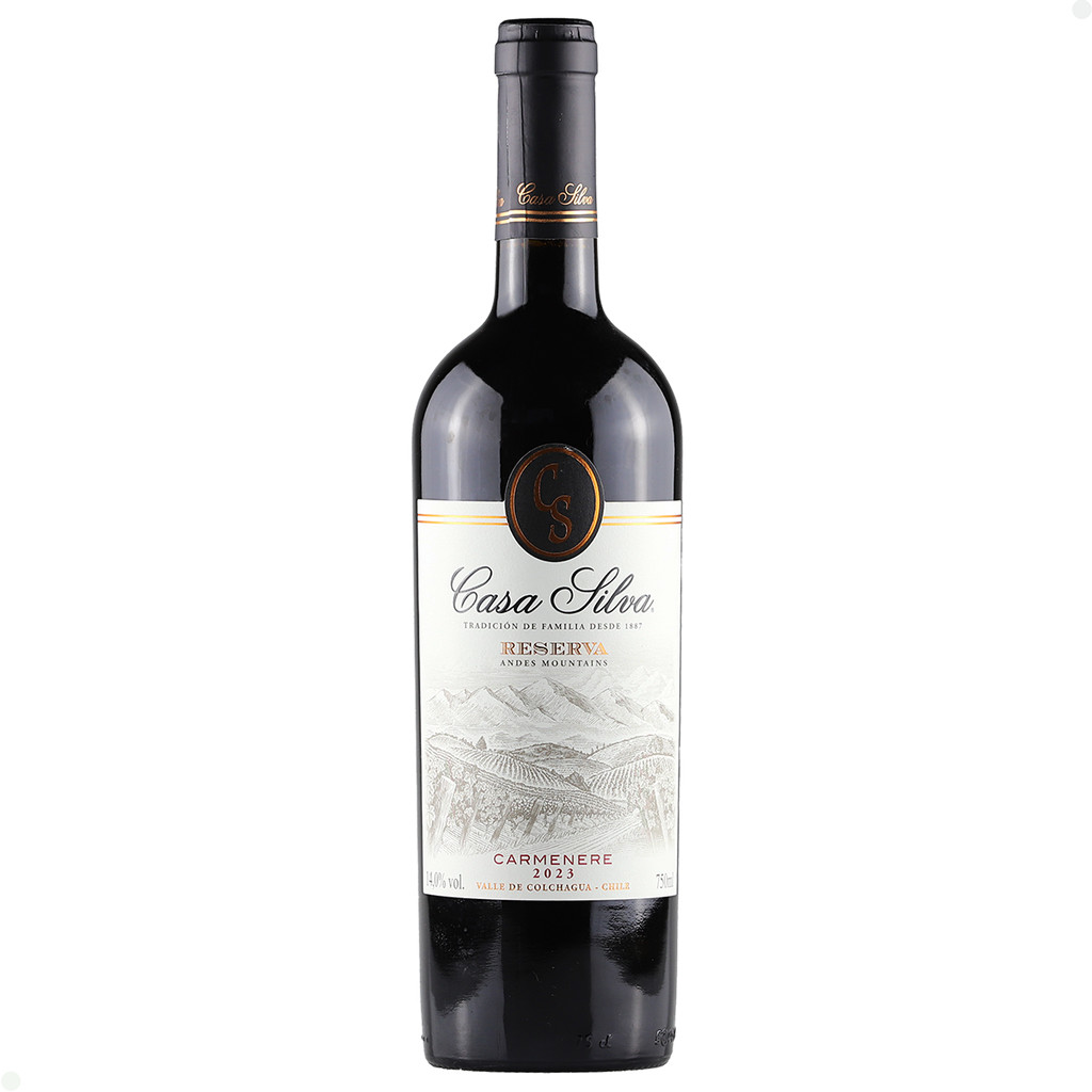 Vinho Chileno Casa Silva Reserva Carmenérè Tinto 750Ml Vinho Chileno Casa Silva Reserva Carmenérè Tinto 750Ml