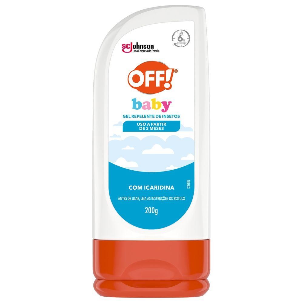 Repelente Gel Off! Baby Squeeze 200g Repelente Gel Off! Baby Squeeze 200g