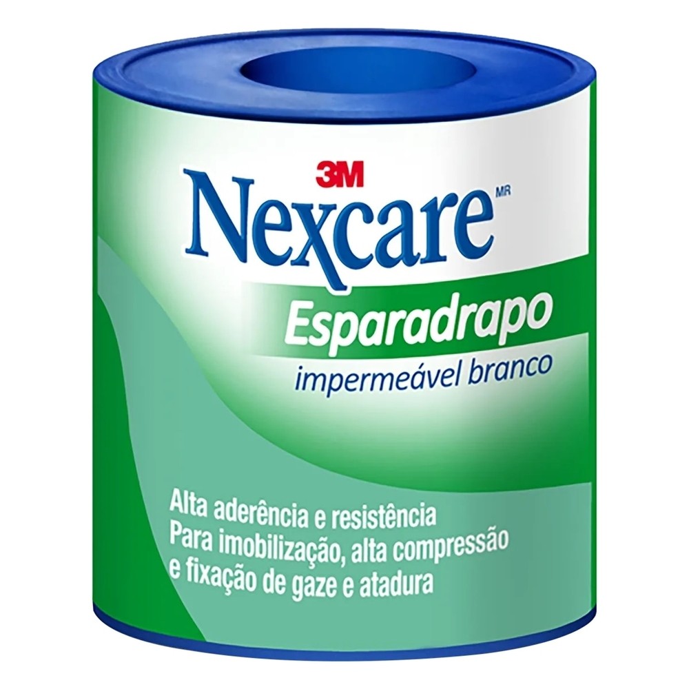 Esparadrapo Impermeavel Nexcare Branco 25mmx0,9m Esparadrapo Impermeavel Nexcare Branco 25mmx0,9m