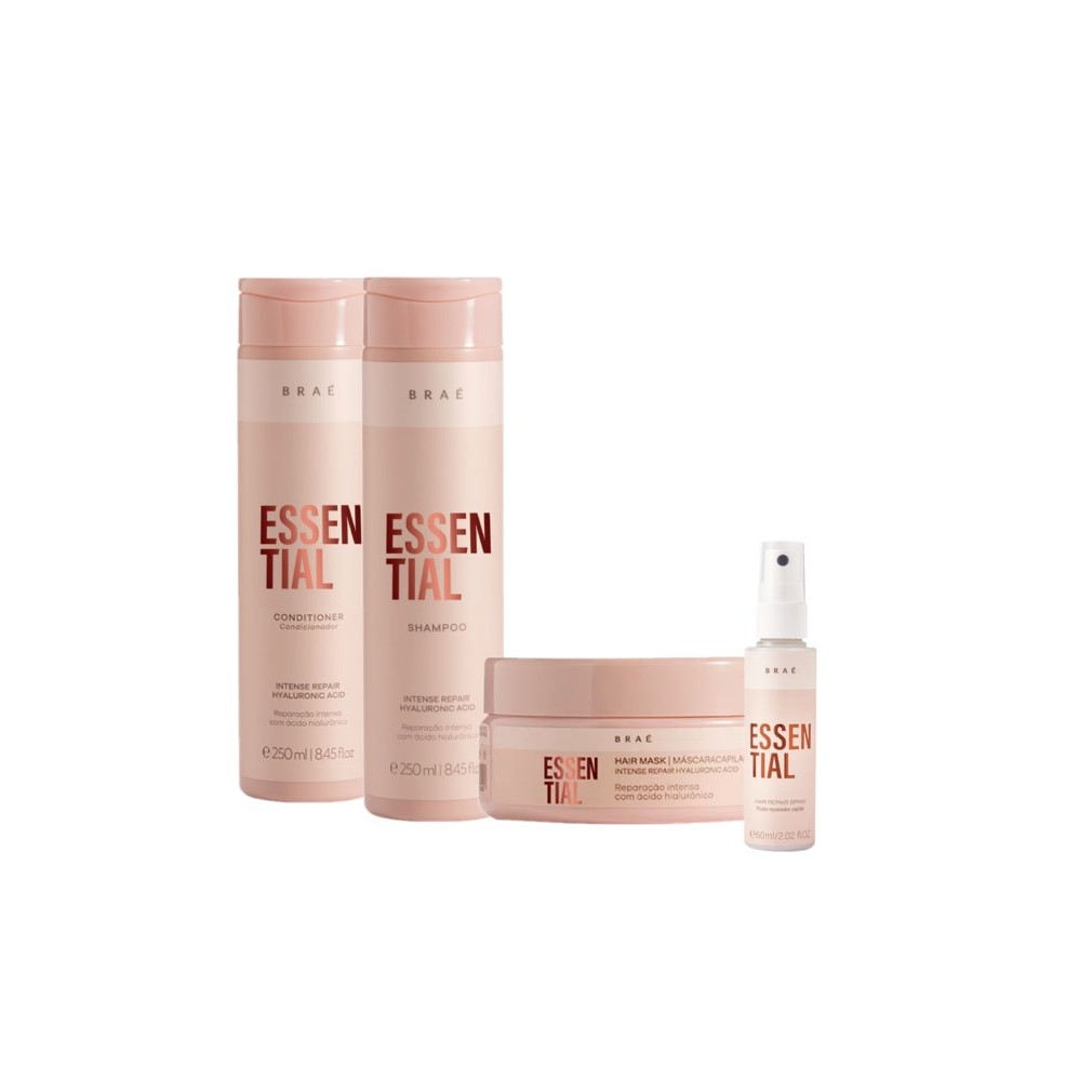 Kit Braé Essential (4 produtos) Kit Braé Essential (4 produtos)