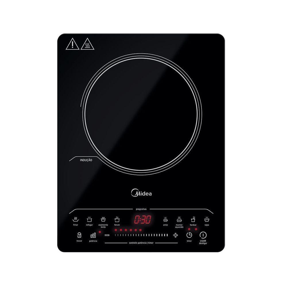 Cooktop Indução 1 Boca Portátil Midea Cyad12 – 220v Cooktop Indução 1 Boca Portátil Midea Cyad12 – 220v