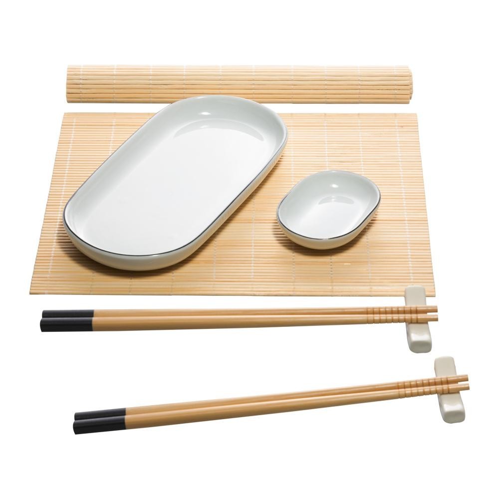 8 Peças para Sushi Wolff de Bambu Tsuru 8 Peças para Sushi Wolff de Bambu Tsuru