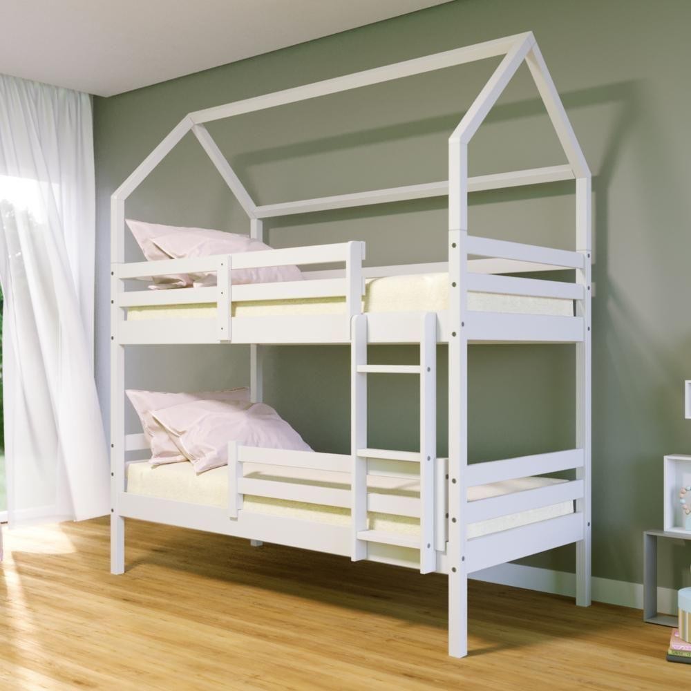 Beliche Casinha Solteiro Slim Rb Grade Branco Beliche Casinha Solteiro Slim Rb Grade Branco