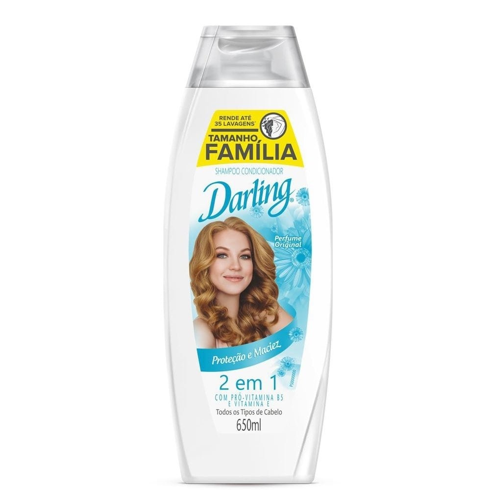 Shampoo Darling 2 em 1 Original 650ml Shampoo Darling 2 em 1 Original 650ml