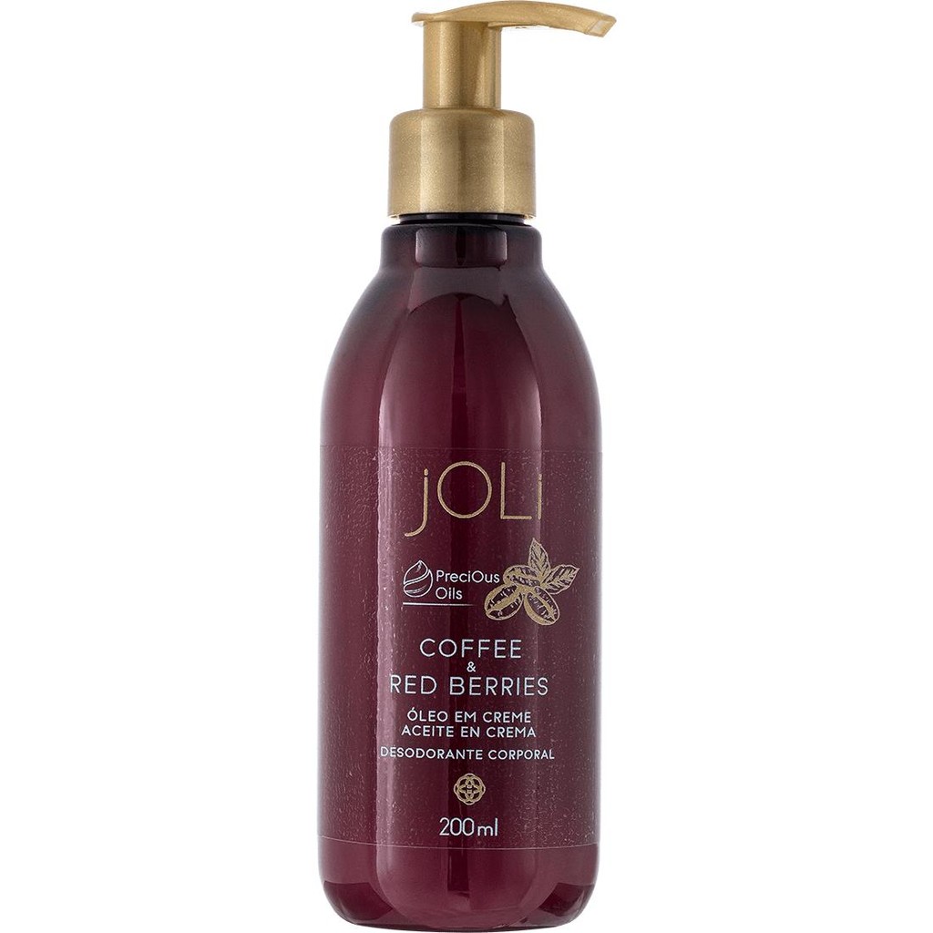 Óleo em Creme Joli Café e Frutas Vermelhas Hinode 200ml Óleo em Creme Joli Café e Frutas Vermelhas Hinode 200ml