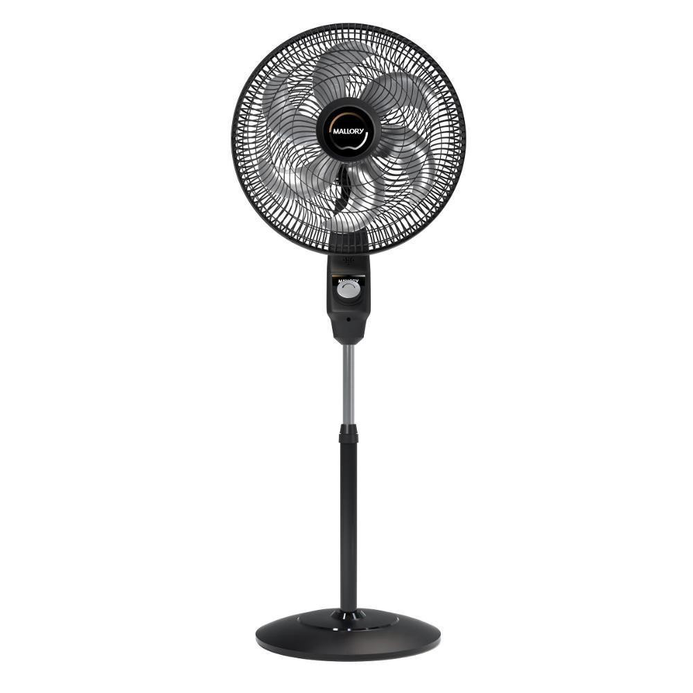 Ventilador De Coluna Mallory Éolo 40cm Preto E Grafite 220V Ventilador De Coluna Mallory Éolo 40cm Preto E Grafite 220V